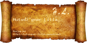 Hutvágner Lilla névjegykártya