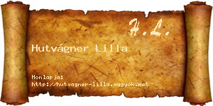 Hutvágner Lilla névjegykártya